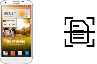 Dokument auf einem Huawei B199 scannen