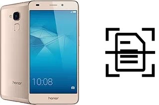 Dokument auf einem Huawei Honor 5c scannen