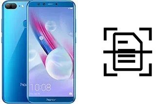 Dokument auf einem Huawei Honor 9 Lite scannen