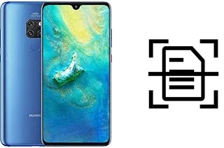 Dokument auf einem Huawei Mate 20 scannen