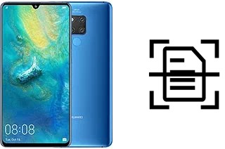 Dokument auf einem Huawei Mate 20 X scannen