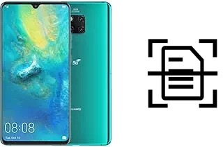 Dokument auf einem Huawei Mate 20 X (5G) scannen