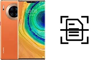 Dokument auf einem Huawei Mate 30E Pro 5G scannen