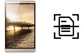 Dokument auf einem Huawei MediaPad M2 8.0 scannen