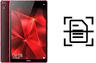 Dokument auf einem Huawei MediaPad M6 Turbo 8.4 scannen