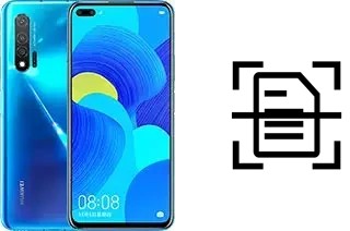 Dokument auf einem Huawei nova 6 5G scannen