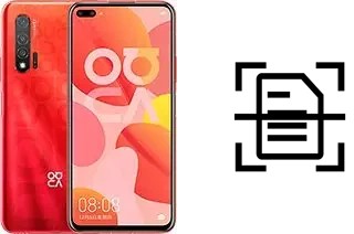 Dokument auf einem Huawei nova 6 scannen