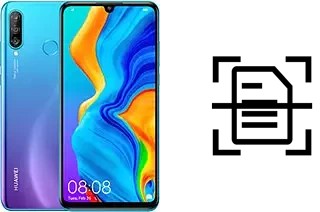 Dokument auf einem Huawei P30 lite New Edition scannen