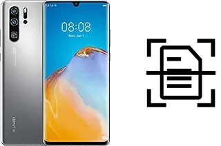 Dokument auf einem Huawei P30 Pro New Edition scannen