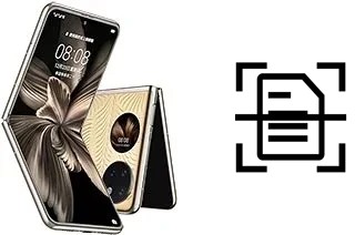 Dokument auf einem Huawei P50 Pocket scannen