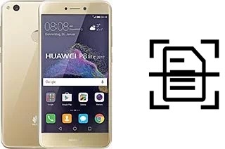 Dokument auf einem Huawei P8 Lite (2017) scannen