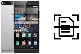 Dokument auf einem Huawei P8 scannen