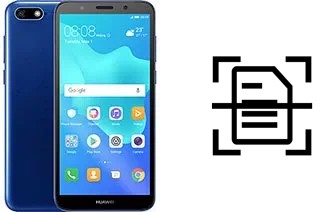 Dokument auf einem Huawei Y5 lite (2018) scannen