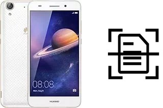 Dokument auf einem Huawei Y6II Compact scannen