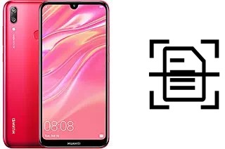 Dokument auf einem Huawei Y7 (2019) scannen