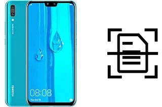 Dokument auf einem Huawei Y9 (2019) scannen