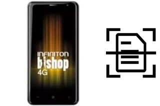 Dokument auf einem Infiniton Bishop 4G scannen