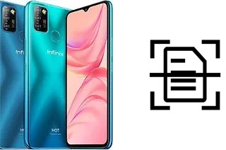 Dokument auf einem Infinix Hot 10 Lite scannen