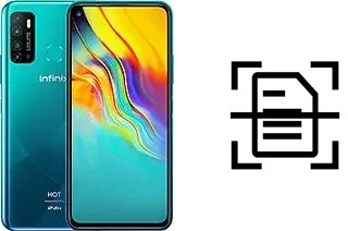 Dokument auf einem Infinix Hot 9 scannen