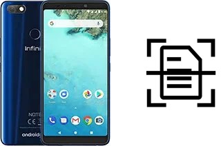 Dokument auf einem Infinix Note 5 scannen
