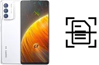 Dokument auf einem Infinix Zero 5G 2023 scannen