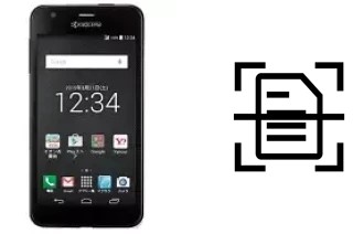 Dokument auf einem Kyocera S301 scannen