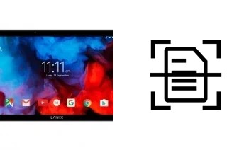 Dokument auf einem Lanix Ilium PAD RX10 LTE scannen