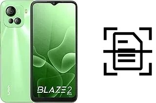 Dokument auf einem Lava Blaze 2 Pro scannen