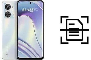 Dokument auf einem Lava Blaze Pro 5G scannen