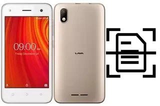 Dokument auf einem Lava Z40 scannen