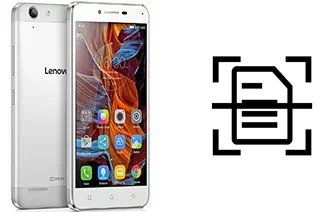 Dokument auf einem Lenovo Vibe K5 Plus scannen