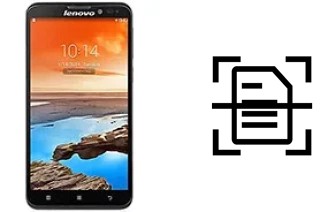 Dokument auf einem Lenovo S939 scannen