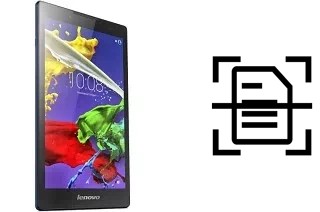 Dokument auf einem Lenovo Tab 2 A8-50 scannen