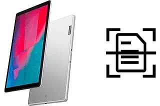 Dokument auf einem Lenovo Tab M10 HD Gen 2 scannen