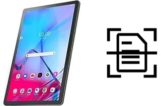 Dokument auf einem Lenovo Tab P11 5G scannen