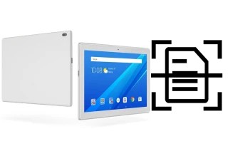 Dokument auf einem Lenovo Tab4 10 scannen