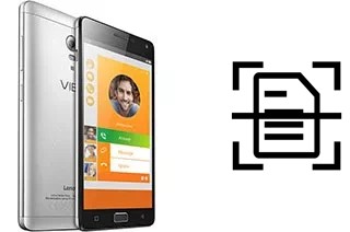 Dokument auf einem Lenovo Vibe P1 scannen