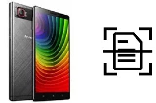 Dokument auf einem Lenovo Vibe Z2 scannen