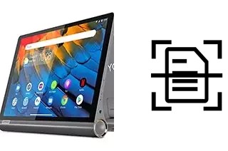 Dokument auf einem Lenovo Yoga Smart Tab scannen