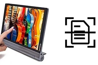 Dokument auf einem Lenovo Yoga Tab 3 Pro scannen