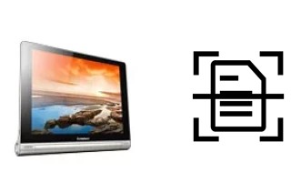 Dokument auf einem Lenovo Yoga Tablet 10 scannen