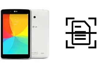 Dokument auf einem LG G Pad 8.0 LTE scannen