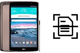 Dokument auf einem LG G Pad II 8.3 LTE scannen