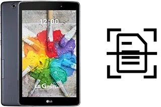 Dokument auf einem LG G Pad III 10.1 FHD scannen