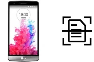 Dokument auf einem LG G3 S Dual scannen