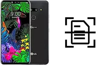 Dokument auf einem LG G8 ThinQ scannen