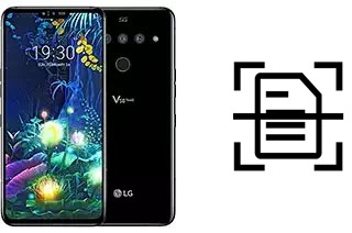 Dokument auf einem LG V50 ThinQ 5G scannen