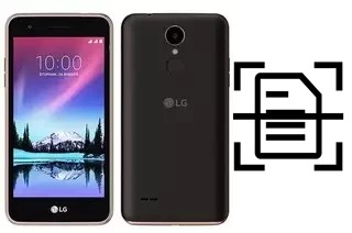 Dokument auf einem LG K7 (2017) scannen