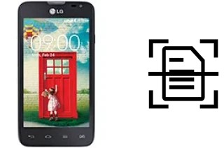 Dokument auf einem LG L65 Dual D285 scannen