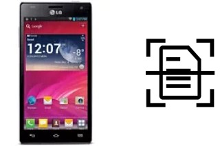 Dokument auf einem LG Optimus 4X HD P880 scannen